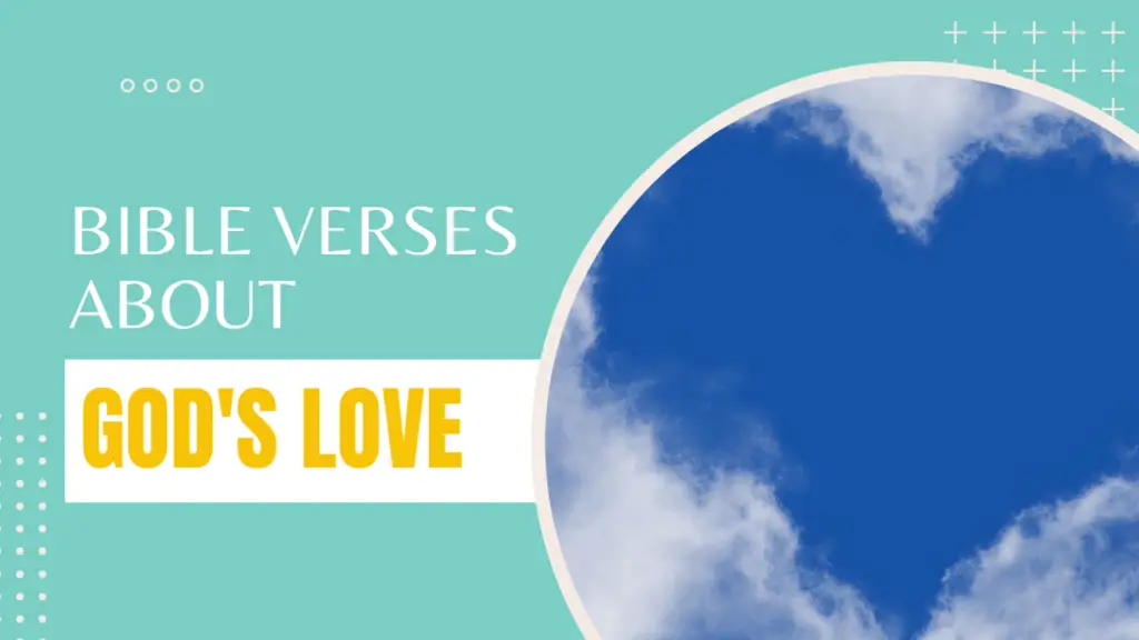 Bible verses about God's love