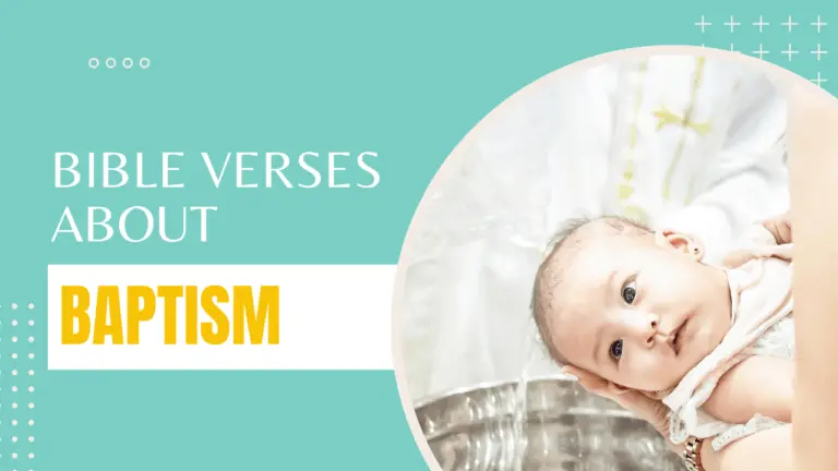 Bible verses about baptism