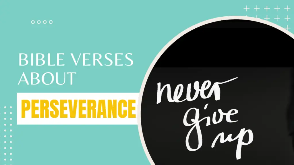 Bible verses about perseverance