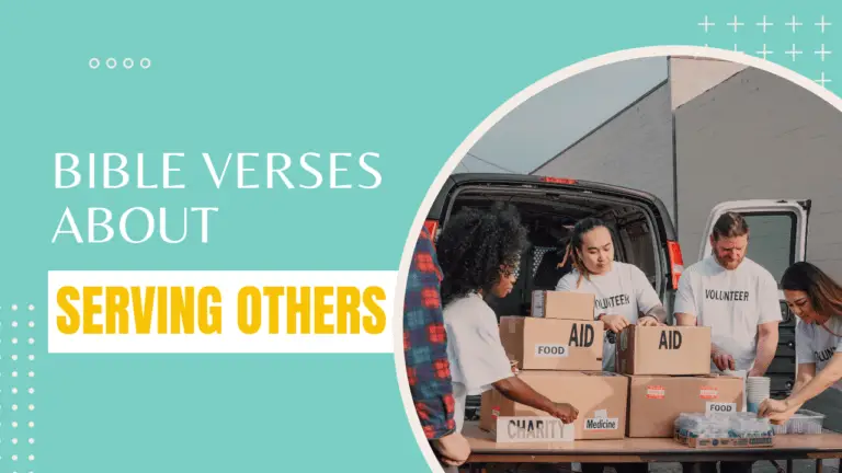 Bible verses about serving others