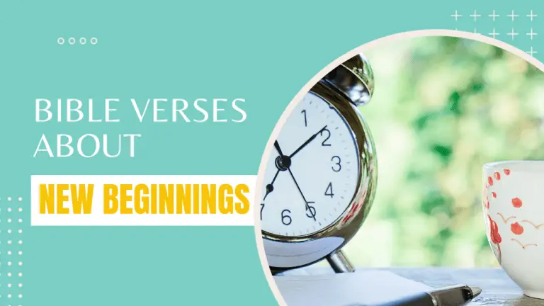 Bible verses about new beginnings