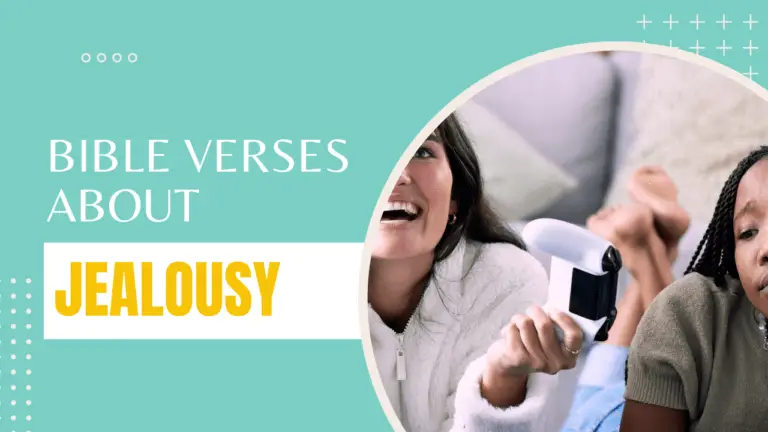 Bible verses about jealousy